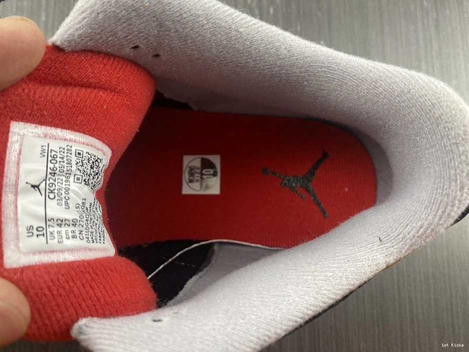 WMNS CK9246-067 Jordan Air Gold 3 Black 0209